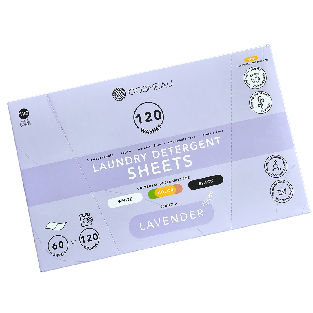 Cosmeau pesulehed Lavender, 120 pesu