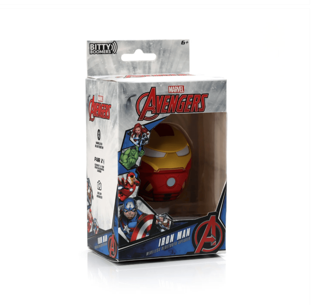 Villem Marvel Avengers Iron Man Bitty Boomers mini Bluetooth kõlar 2″ Bitty Boomers