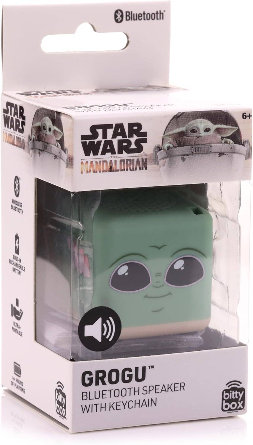 Villem Star Wars Grogu Bitty Boomers mini Bluetooth kõlar võtmehoidjaga Bitty Boomers