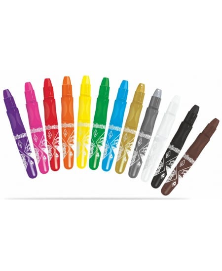 Villem COLORINO siidised vahakriidid 12 tk - Frozen Colorino