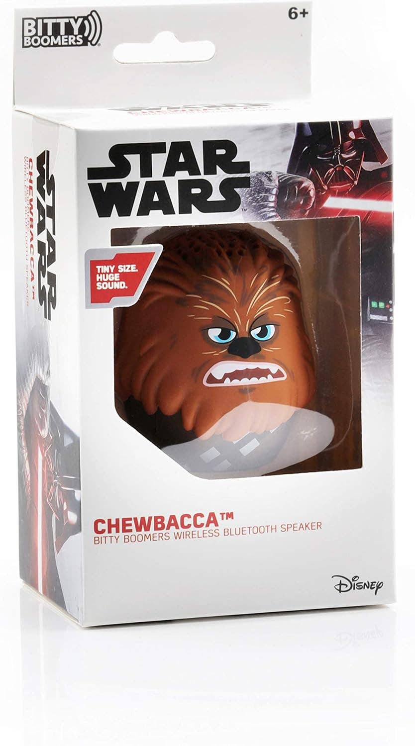 Villem 2 Inch Mini Bluetooth Speaker - Disney Star Wars - Chewbacca Curiosity Distribution