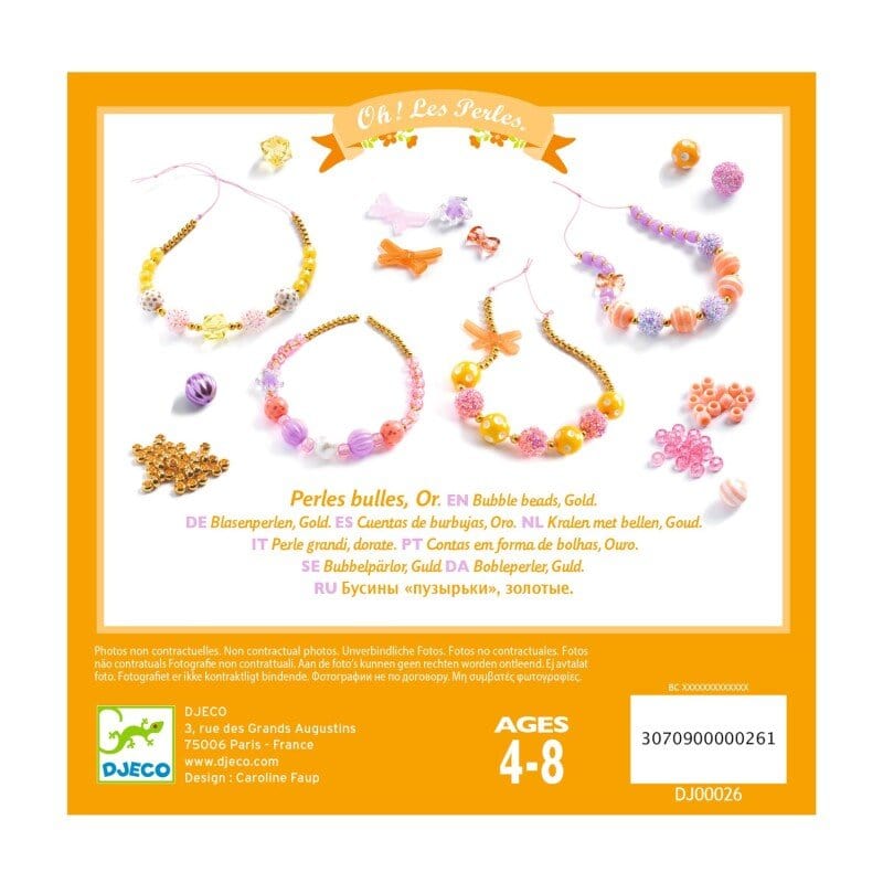 Villem Djeco helmeste komplekt - Säravad šamballad Djeco