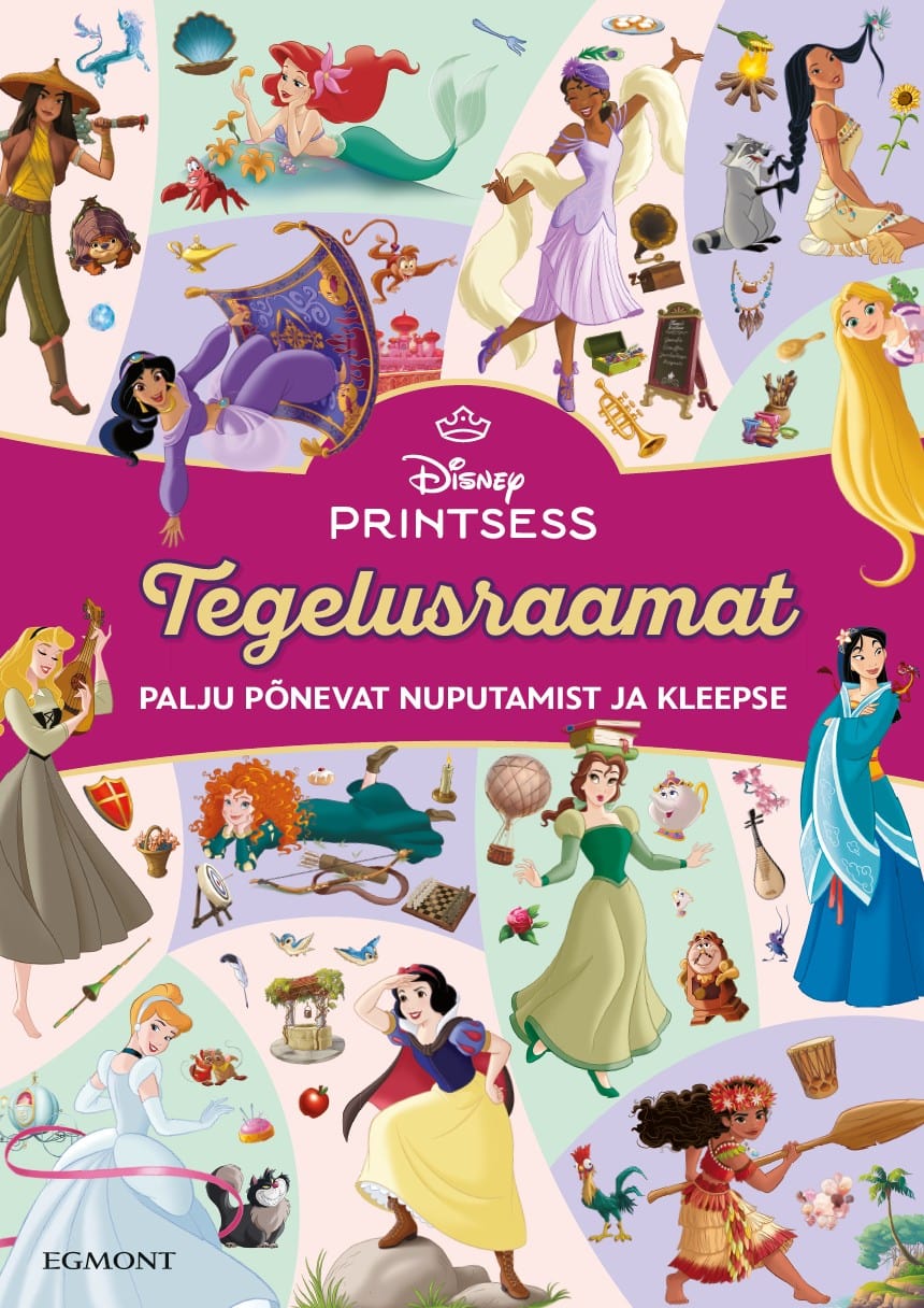 Villem Disney Printsess. Tegelusraamat EGMONT