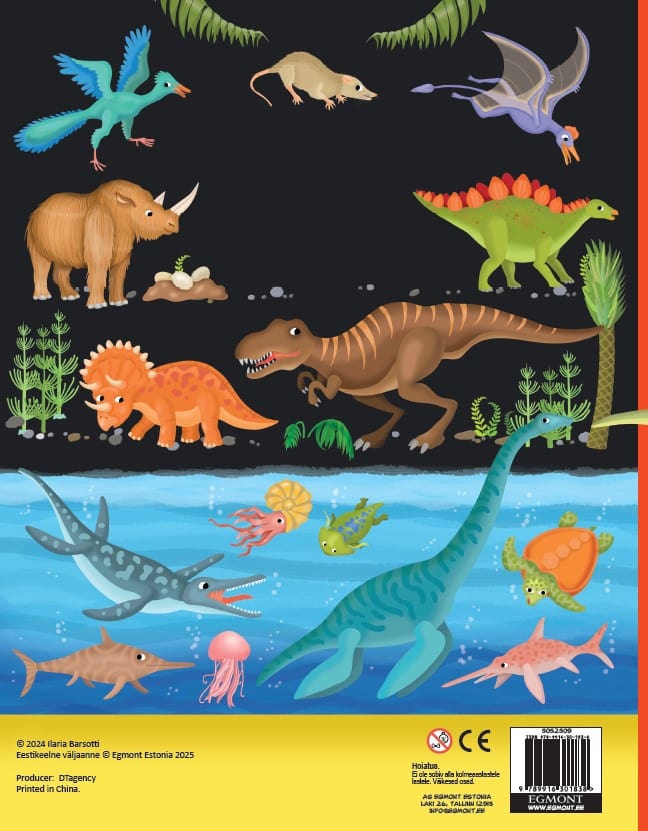 Villem Kleepsudega minientsüklopeedia. Saurused ja teised eelajaloolised loomad EGMONT