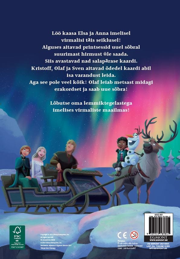 Villem Lumekuninganna värvimisraamat. EGMONT