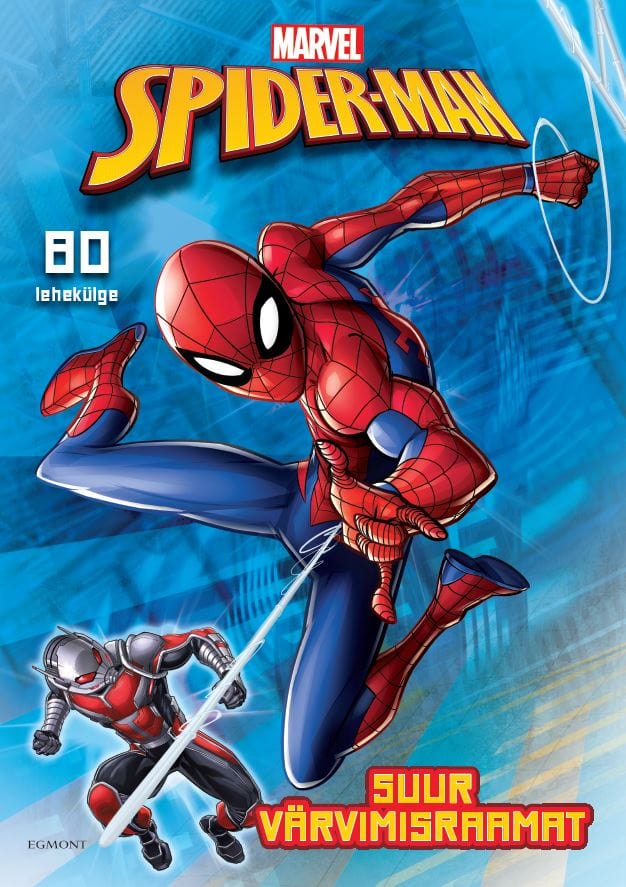Villem Spiderman. Suur värviraamat 80lk EGMONT