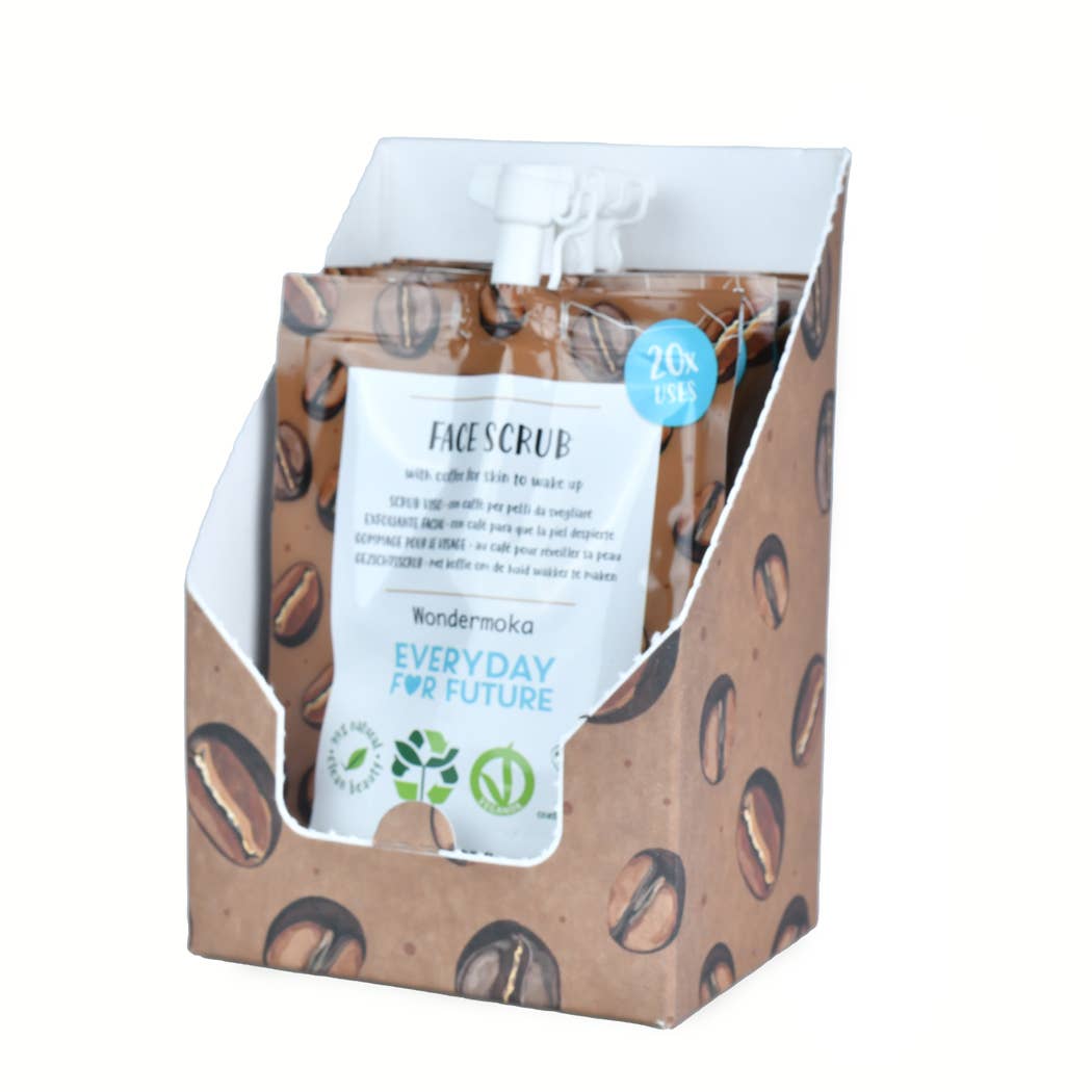 Villem Energizing Face Scrub with Coffee Oil Everyday For Future