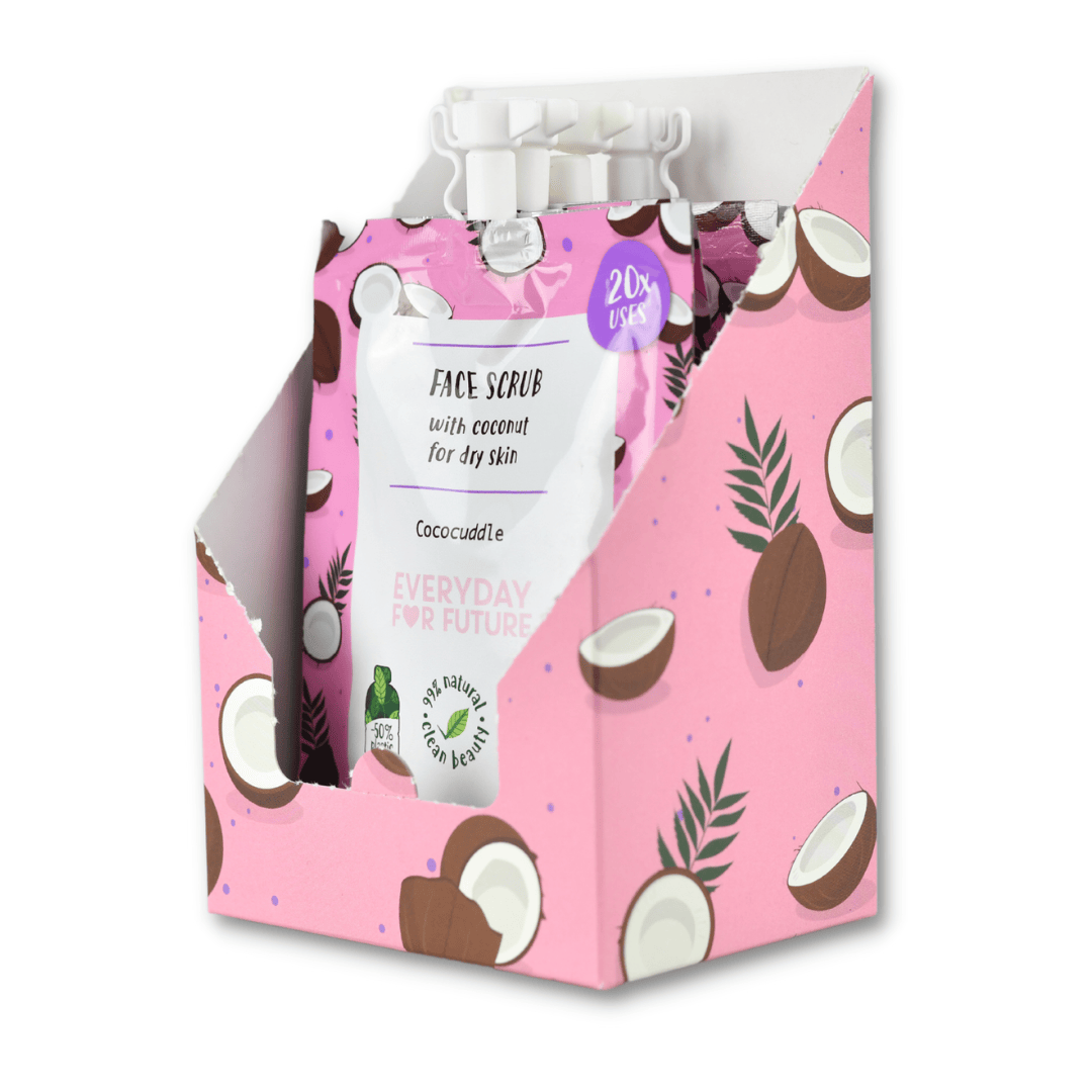 Villem Moisturizing Face Scrub with Coconut Oil Everyday For Future