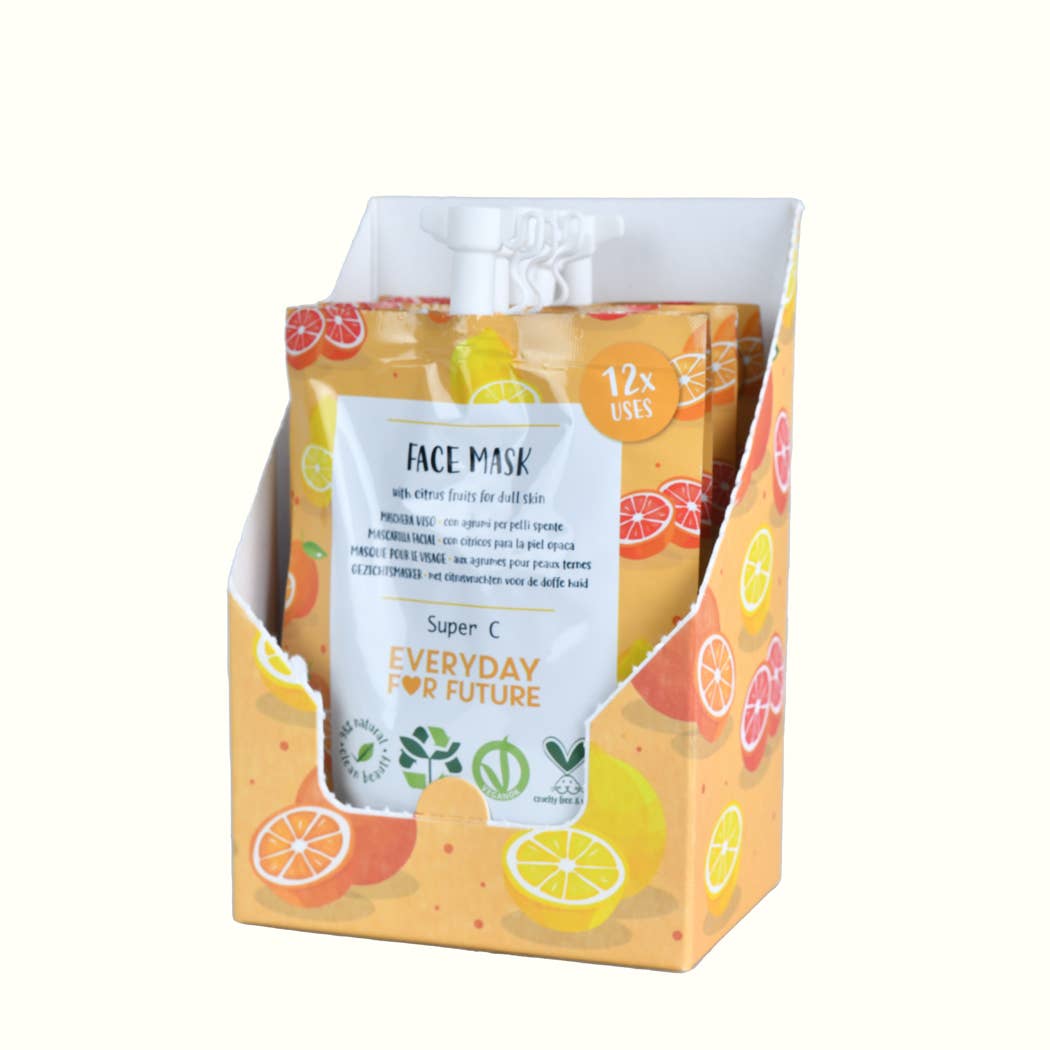 Villem Värskendav näomask apelsini- ja laimiekstraktiga Everyday For Future