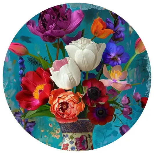 Villem Flowers of the Dutch No. 3 | Kleebised pakendile 10tk Fripperies