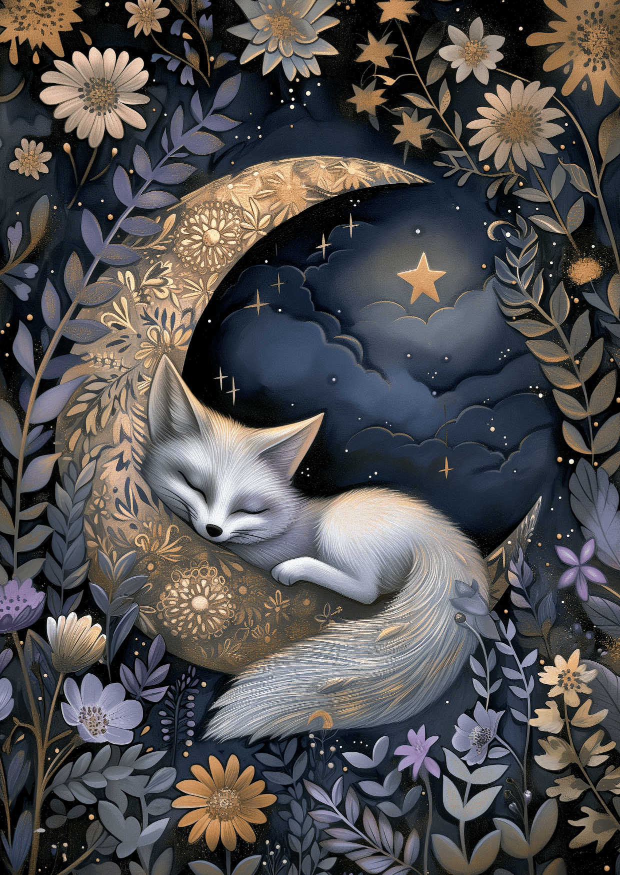 Villem Moon Animals: Fox | Map of Fripperies Fripperies