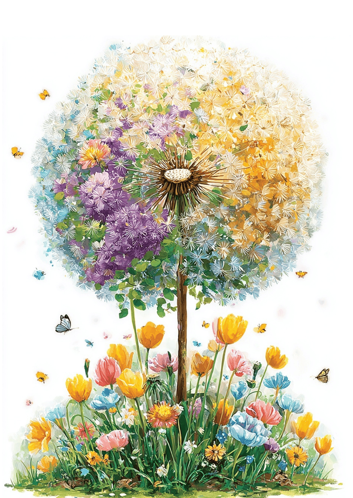 Villem Spring Mood: Spring Dreams | Postkaart A6 Fripperies