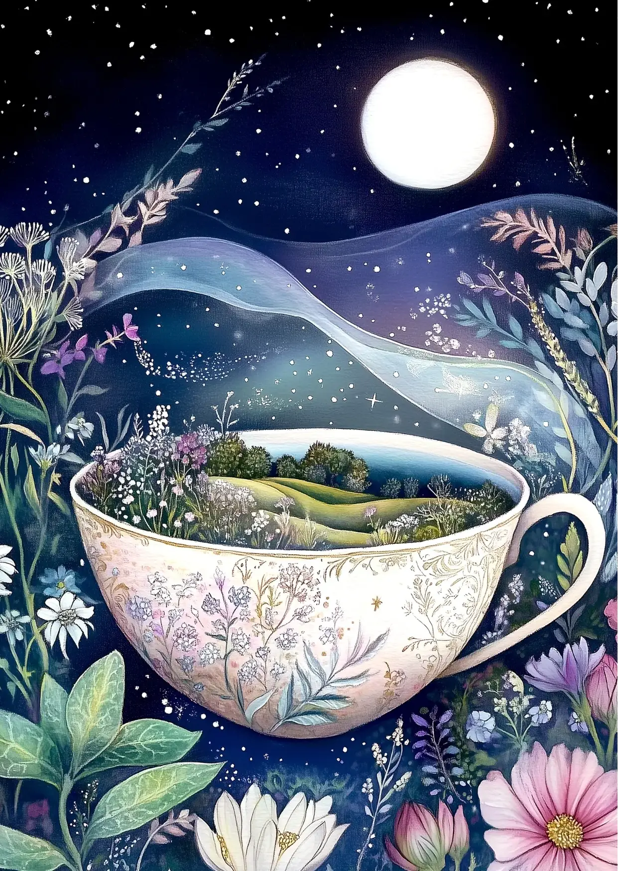 Villem World in a Cup: Landscape in Porcelain | Card Fripperies Fripperies