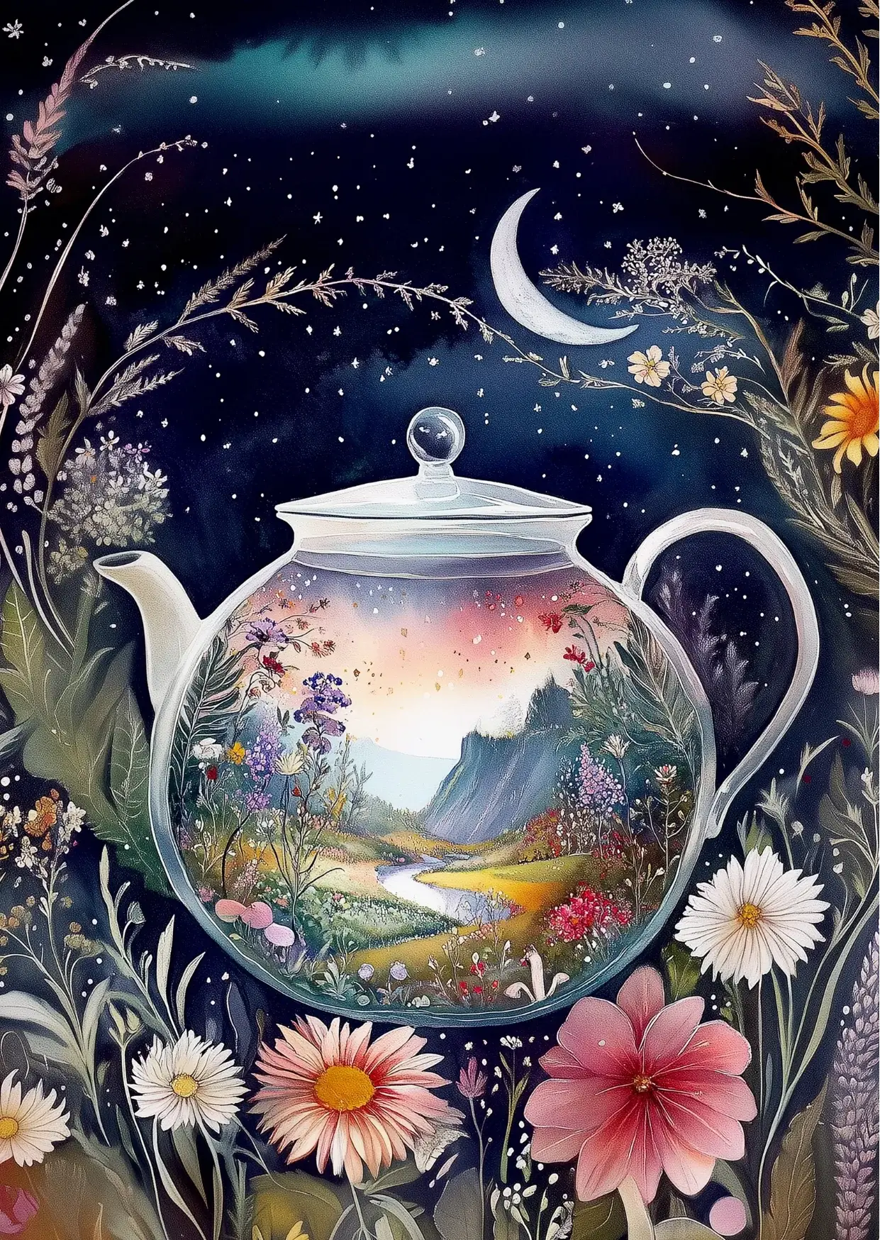 Villem World in a cup: Magic poured Gently | Card Fripperies Fripperies