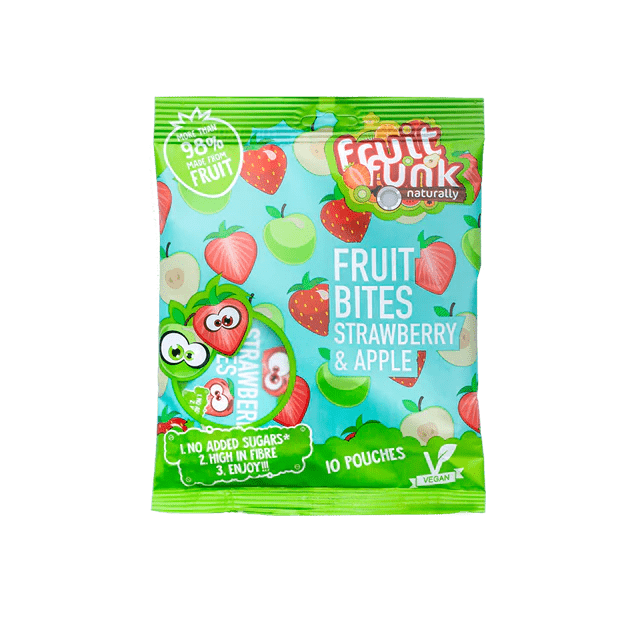 Villem Fruitfunk FRUITFUNK MULTIBAG Maasikas & Õun 10x10g FruitFunk