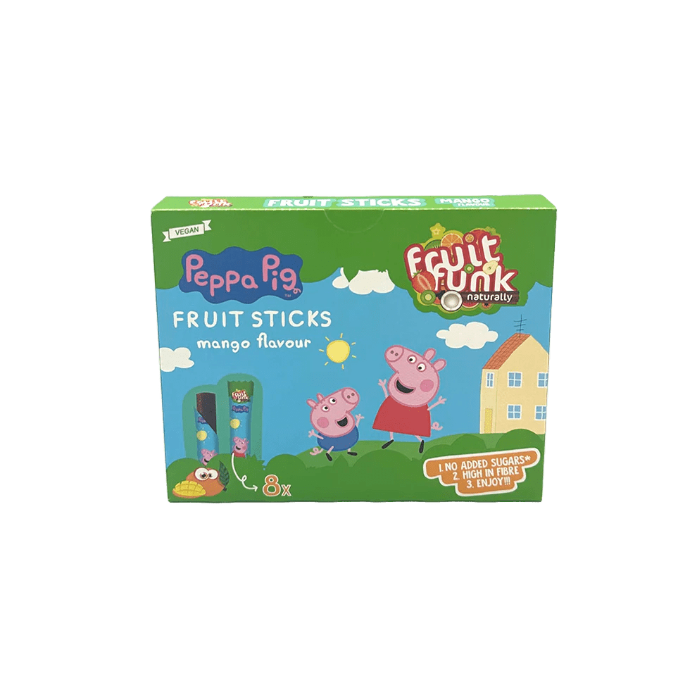 Villem Fruitfunk PEPPA PIG FRUITSTICKS Mango 8x10g FruitFunk