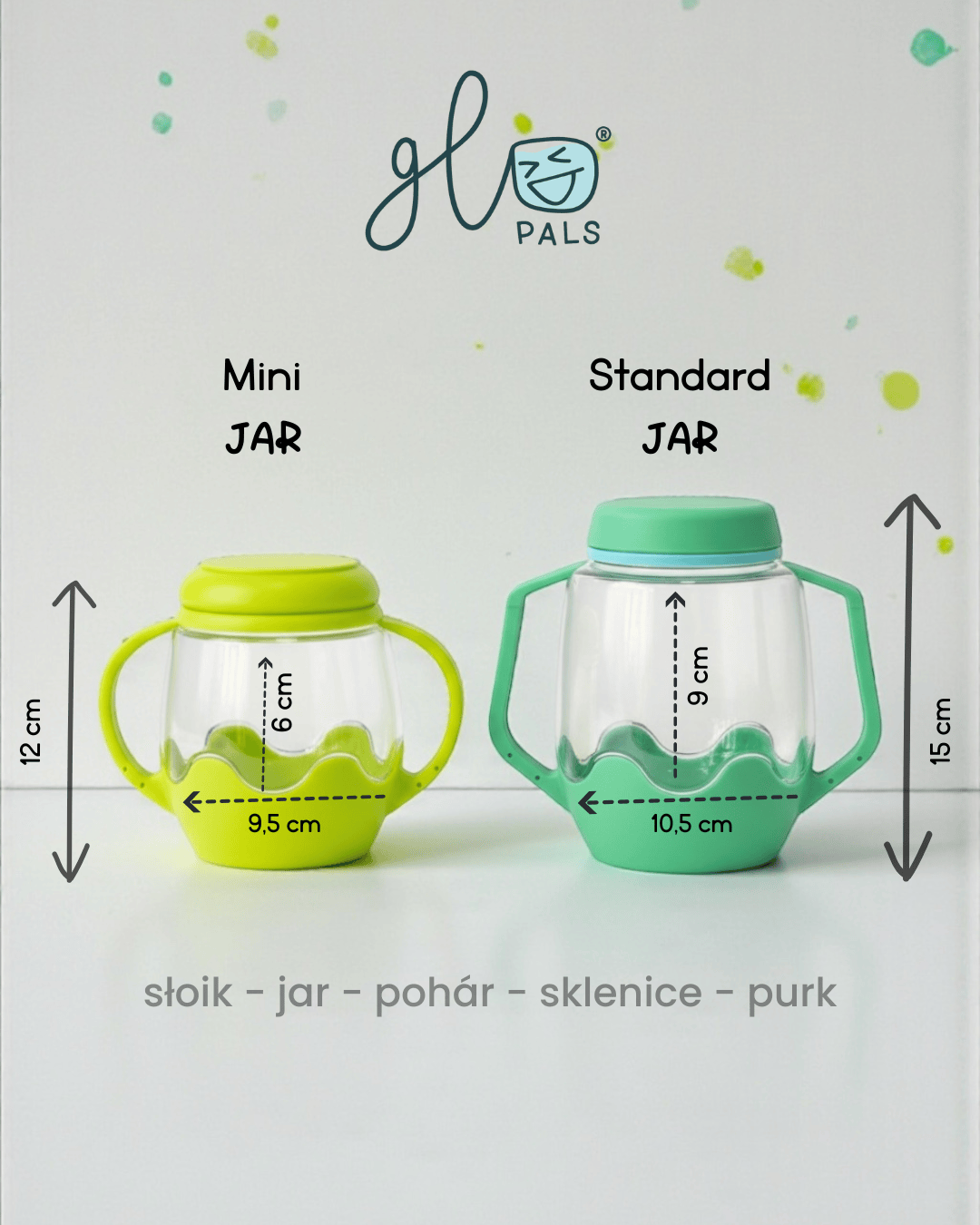 Villem Glo Pals sensoorne valguspurk mini - fuksia Glo Pals