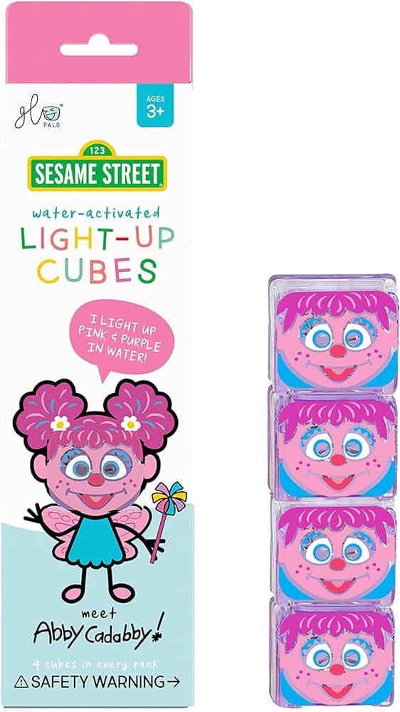 Villem Glo Pals sensoorsed valguskuubikud – Abby Cadabby Glo Pals