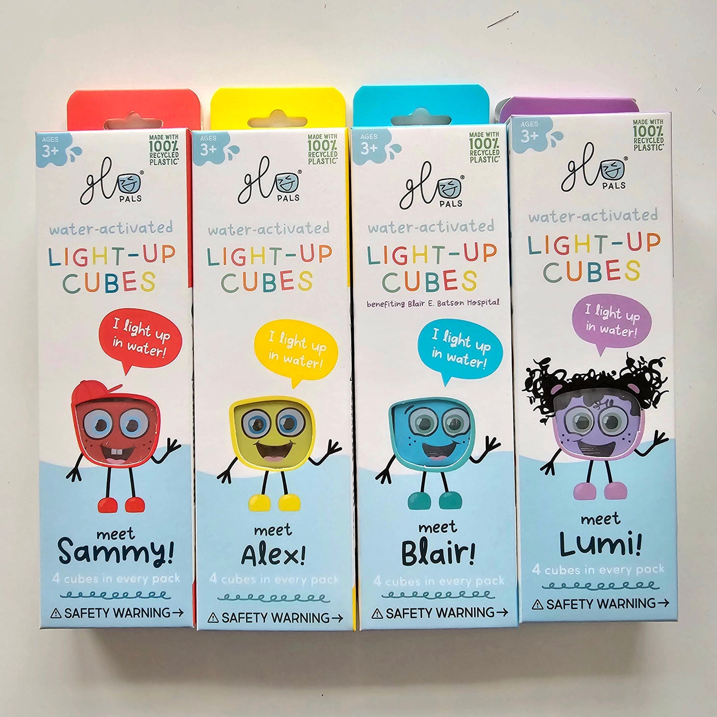 Villem Glo Pals sensoorsed valguskuubikud – Villemi Mix Glo Pals