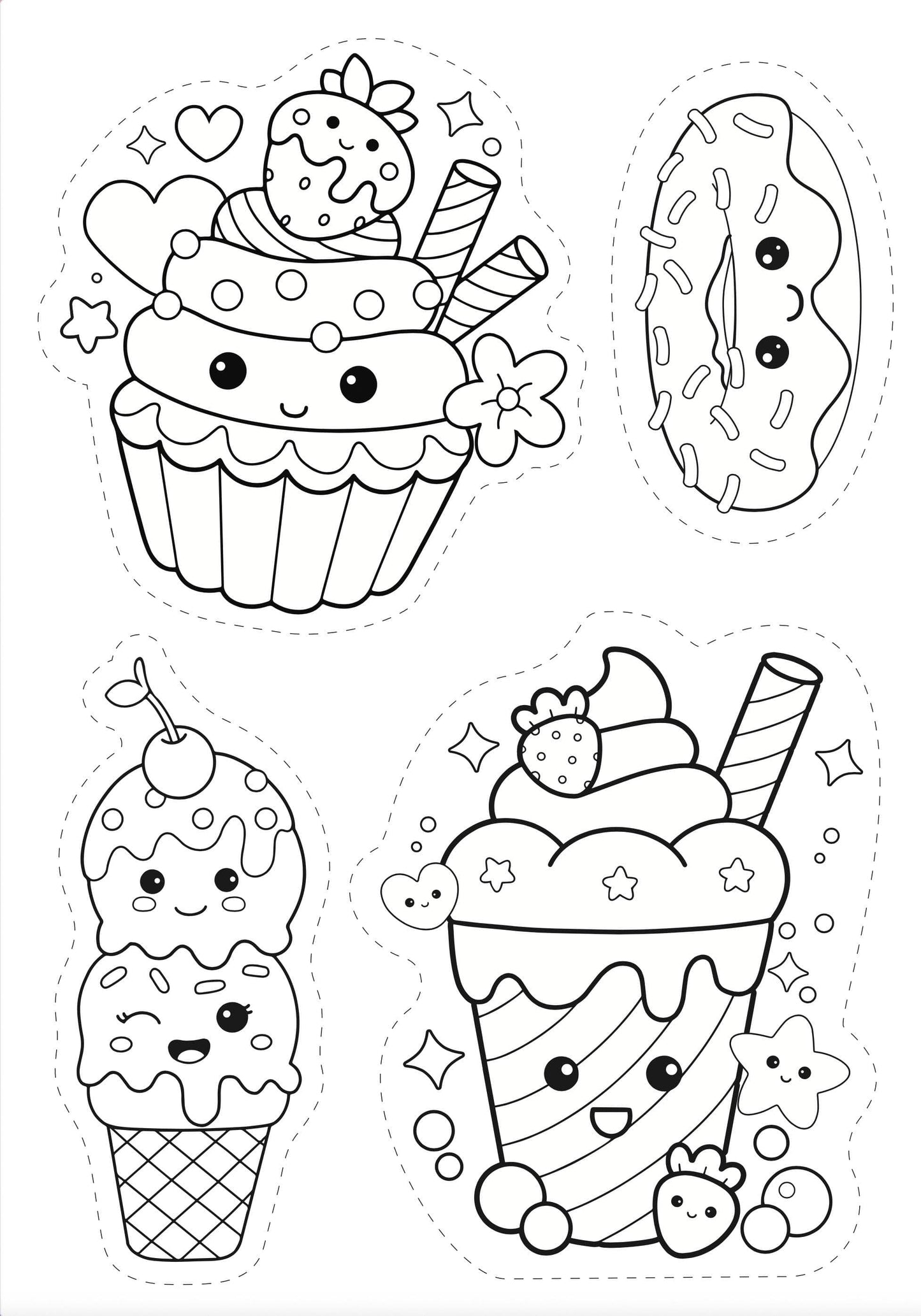 Villem CRAZY PLASTIC KIT KAWAI MAGNETS Graine Créative