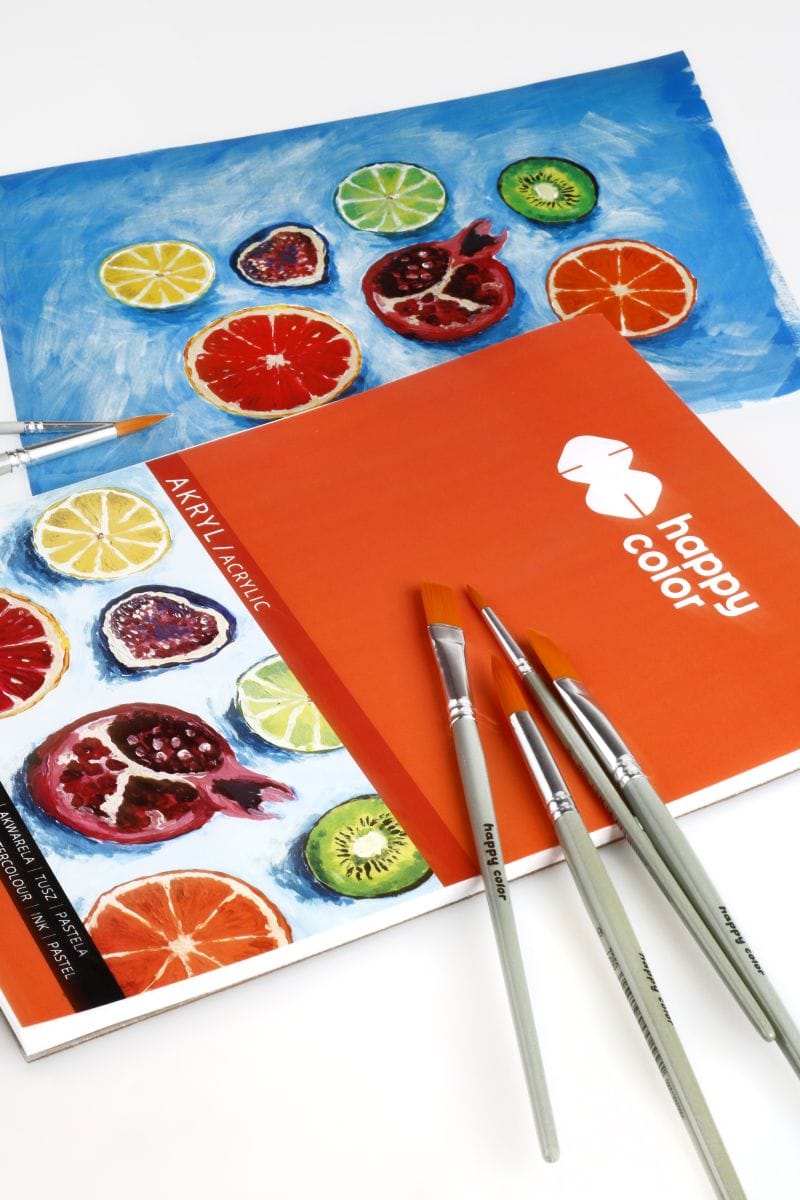 Villem Akrüülpaber A4 360 g 10 lk Happy Color