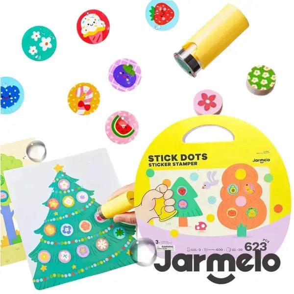 Villem Jarmelo tempel-kleebiste loovkomplekt Jarmelo