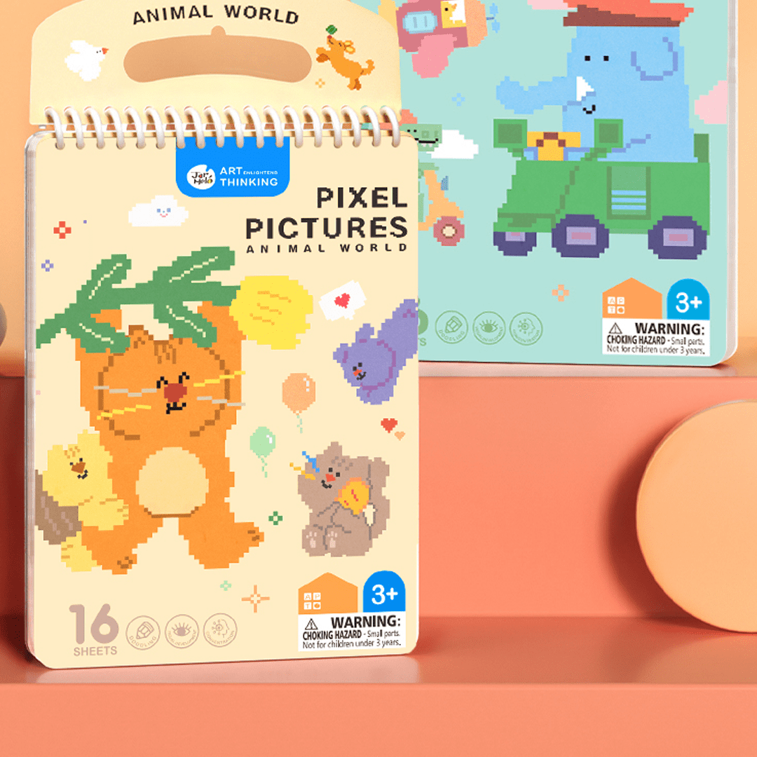 Villem Jarmelo värviraamat - pikslid Jarmelo