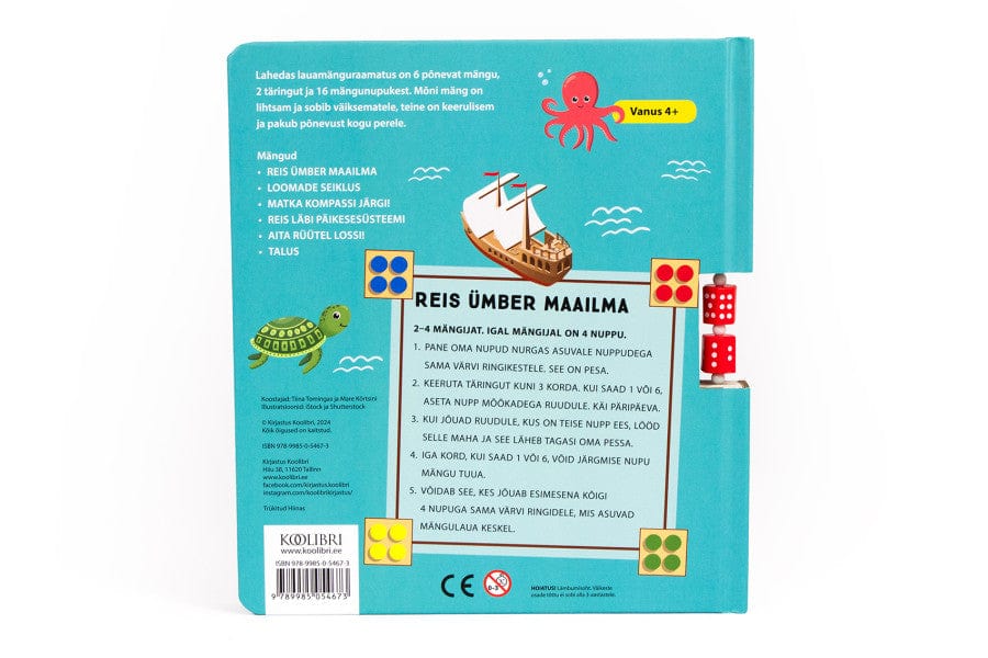 Villem Lauamängude raamat Koolibri