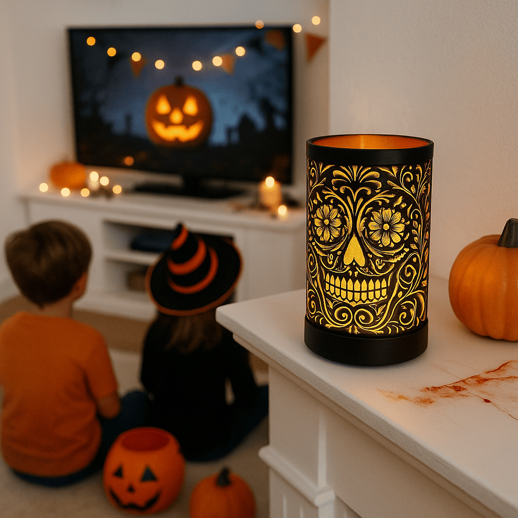 Villem Skull Head LED Fragrance Diffuser Luxarom