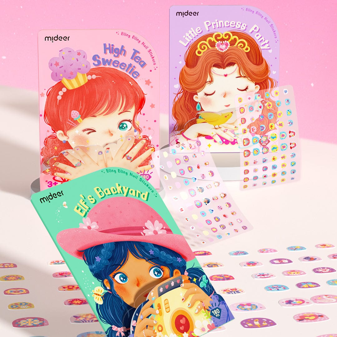 Villem MIDEER küünekleebised Printsessi Teepidu Mideer