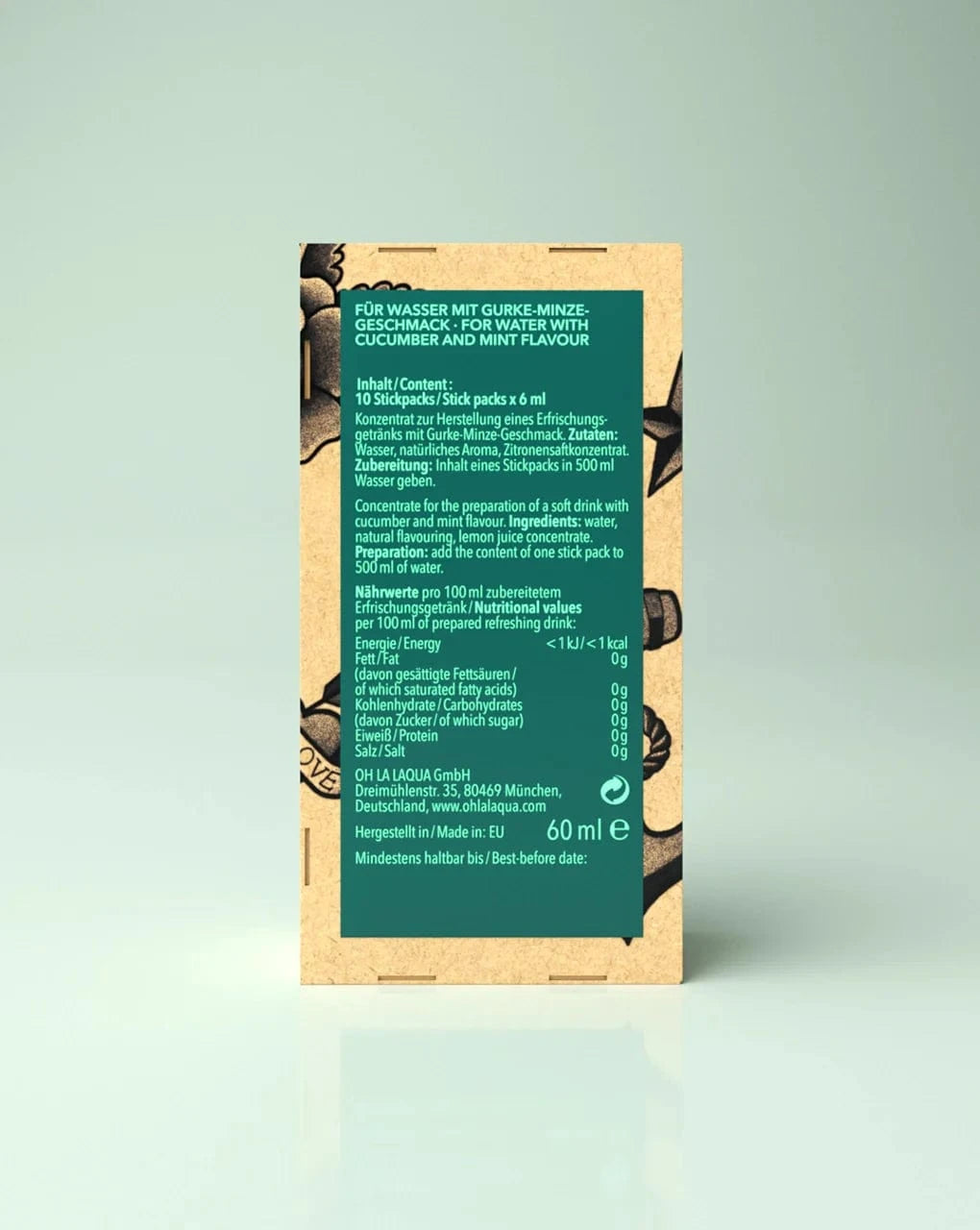 Villem OH LA LAQUA Kurk & Münt 10 tk OH LA LAQUA