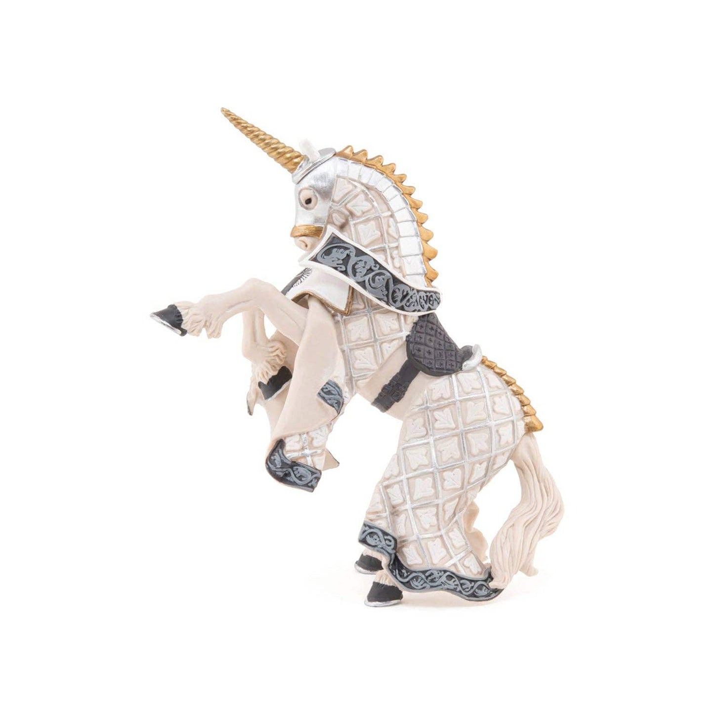 Villem Horse Figurine of the Master of Arms, Unicorn Crest Papo