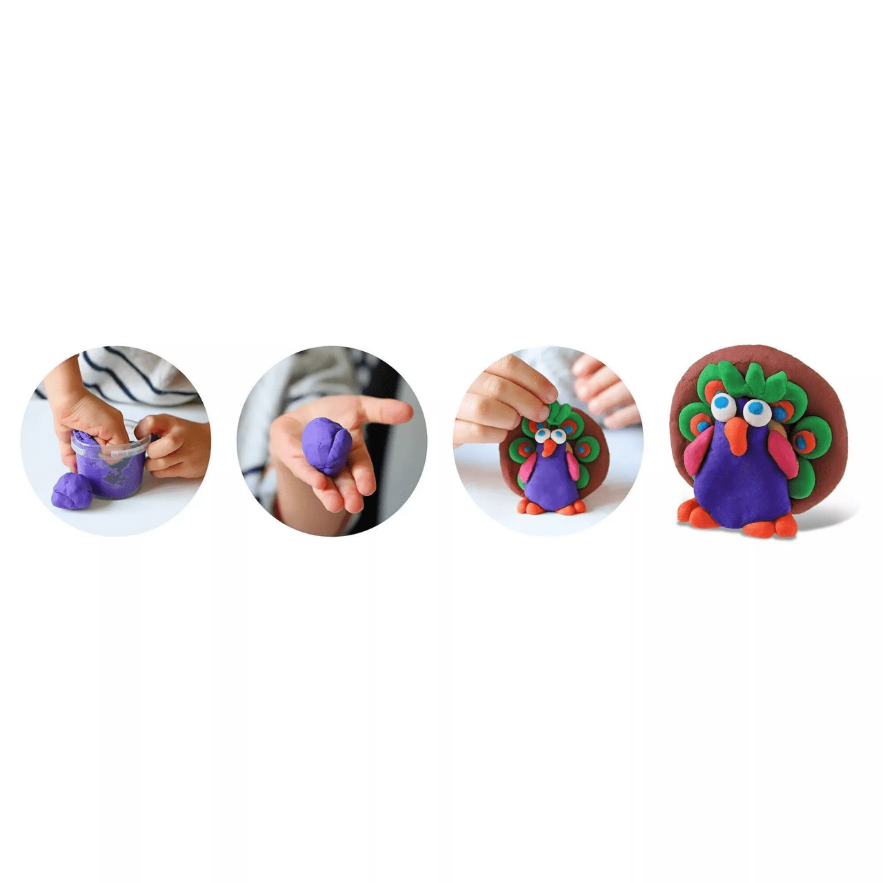 Villem PRIMO gluteenivaba voolimismassi komplekt 10 värvi PRIMO