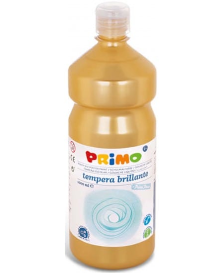 Villem PRIMO guaššvärv 1000ml kuldne PRIMO
