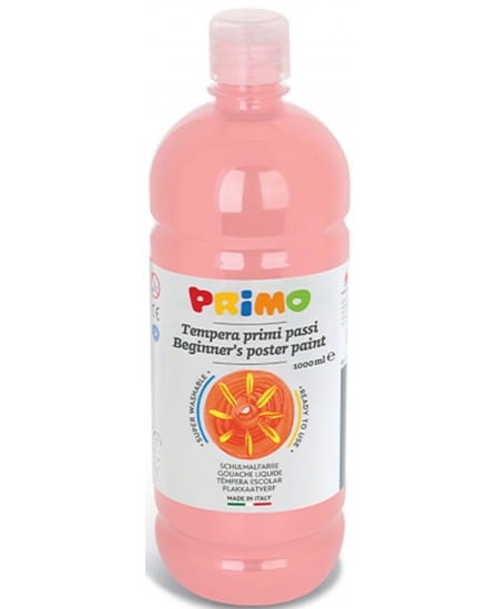Villem PRIMO guaššvärv 1000ml roosa PRIMO