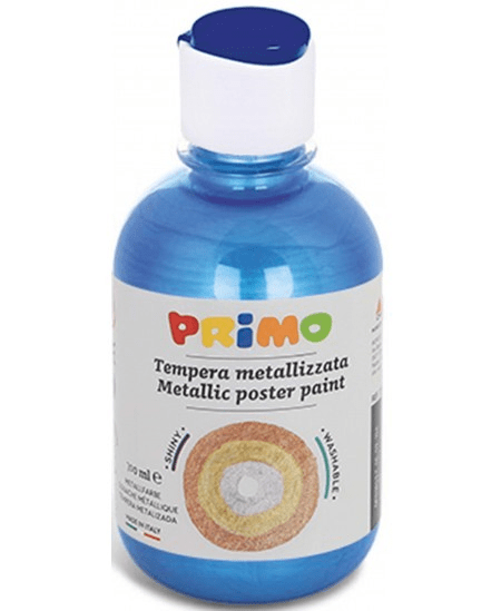 Villem PRIMO guaššvärv helesinine metallik 300ml PRIMO