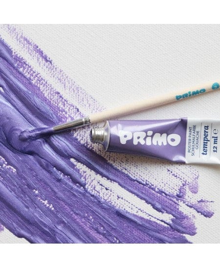 Villem PRIMO sädelevad guašid tuubis 12 värvi PRIMO