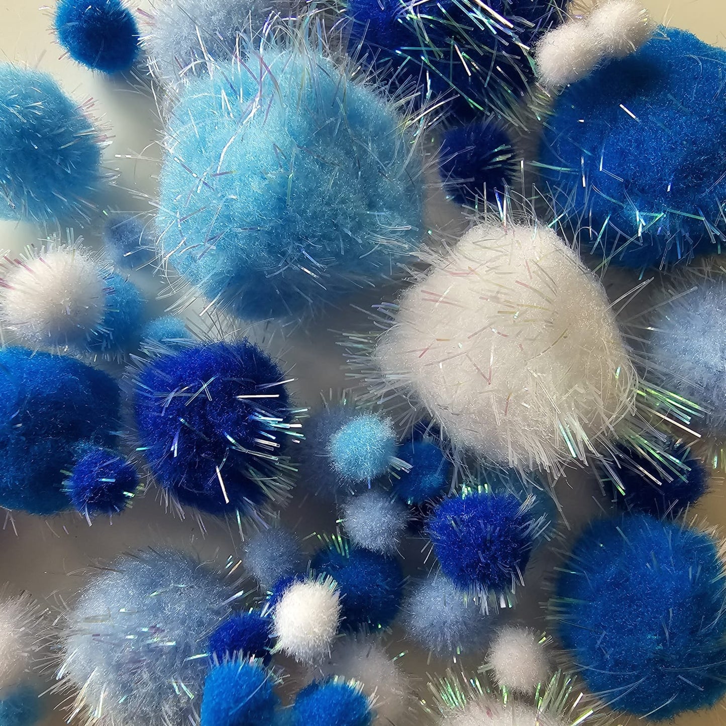 Villem Pom Pom pallid sinakad 50 tk Rayher