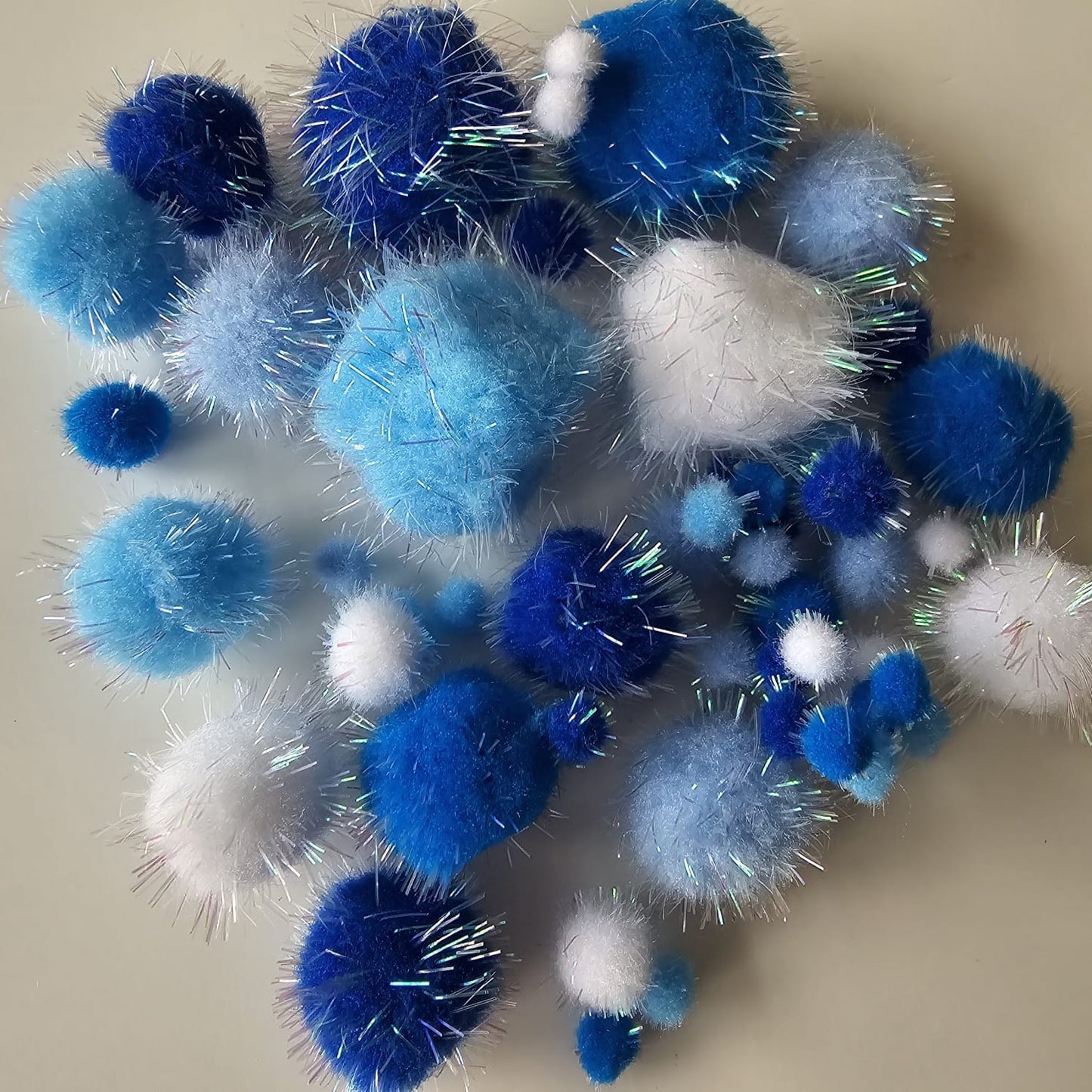 Villem Pom Pom pallid sinakad 50 tk Rayher