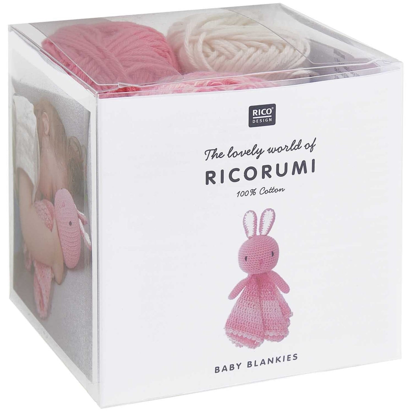 Villem Heegeldamise loovkomplekt Baby Blankie – Jänku Rico Design