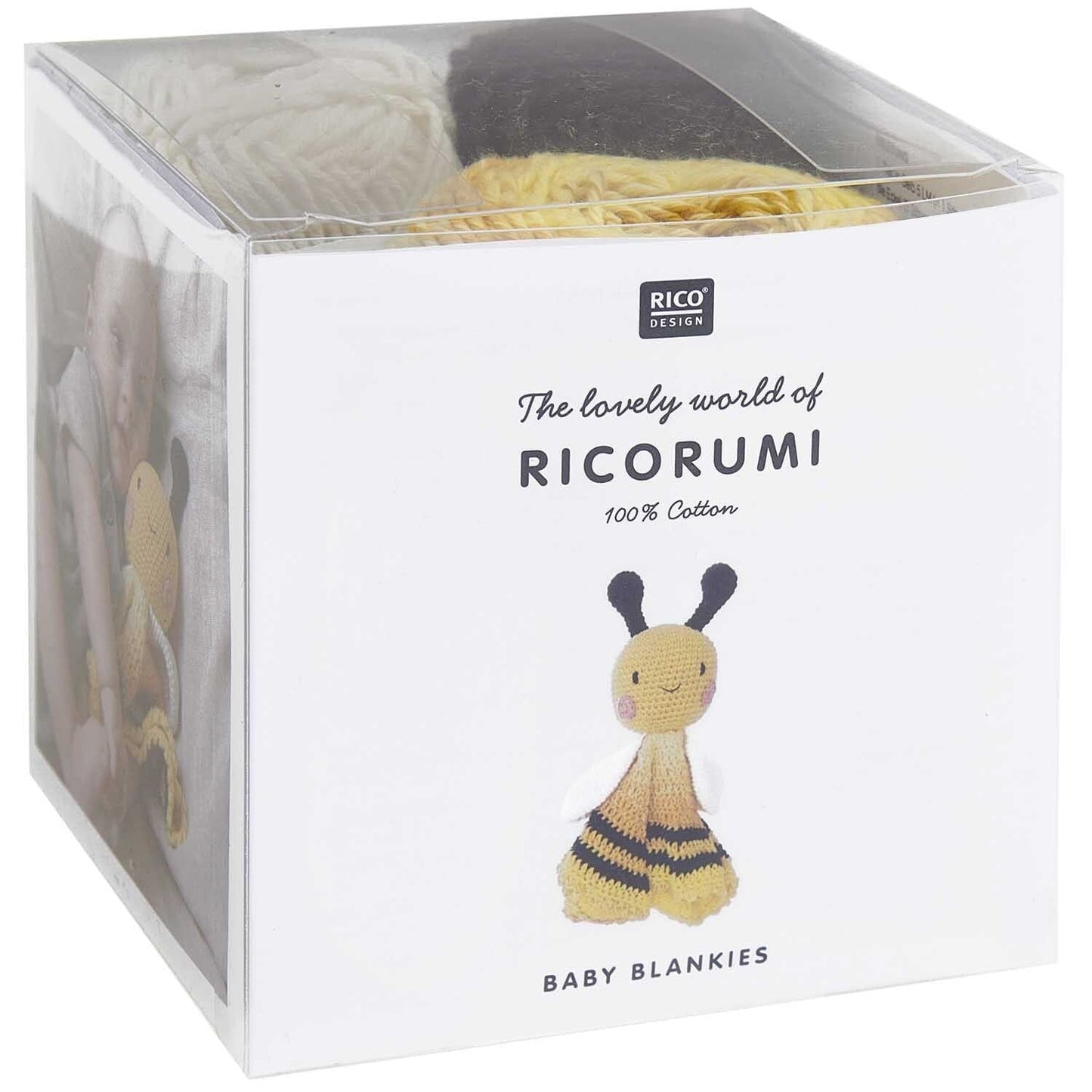 Villem Heegeldamise loovkomplekt Baby Blankie – Mesimumm Rico Design