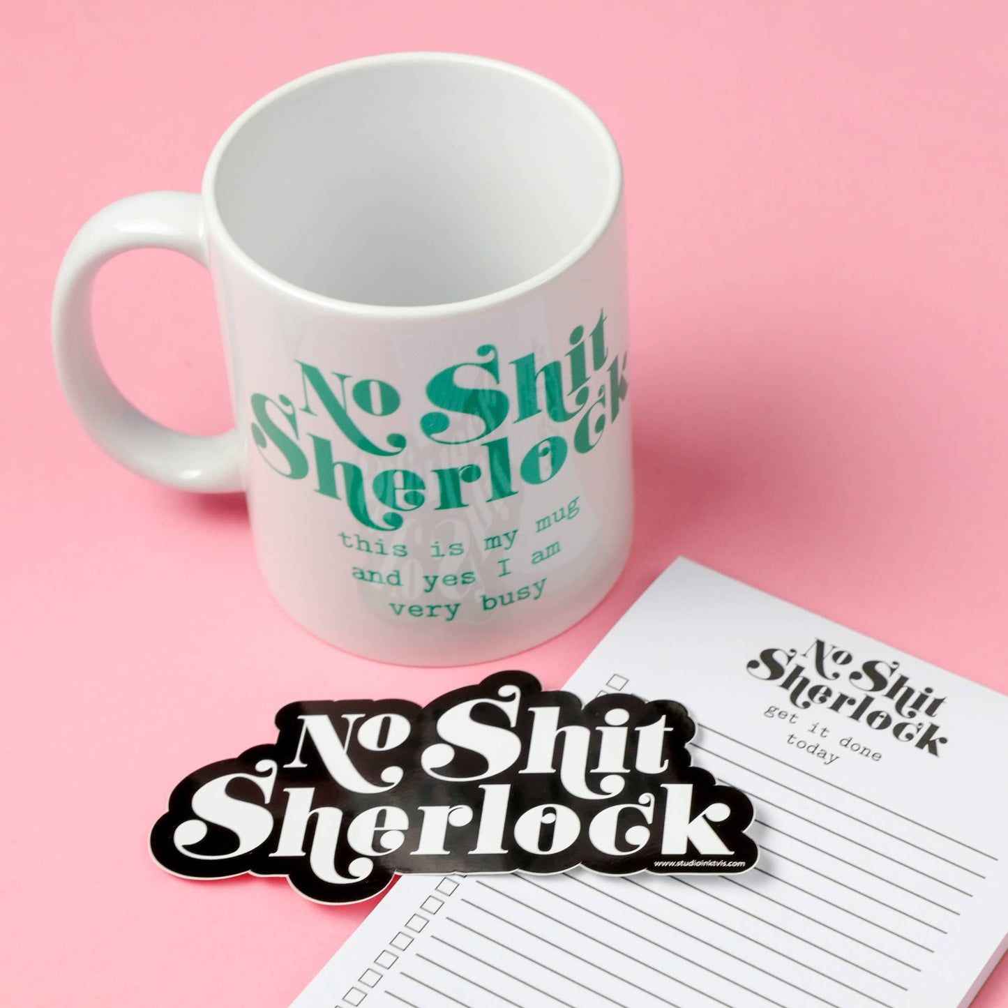 Villem Vinüülkleebis – “No Shit Sherlock” Studio Inktvis