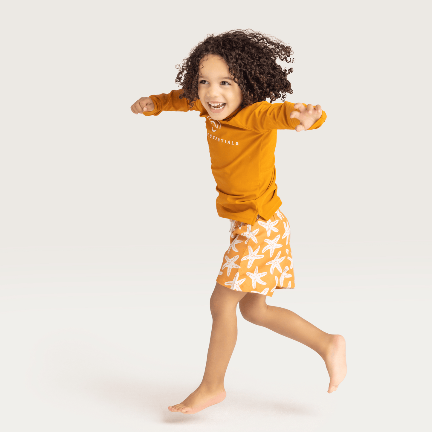 Villem Swim Shorts - Orange - Seastar: 134/140 Swim Essentials