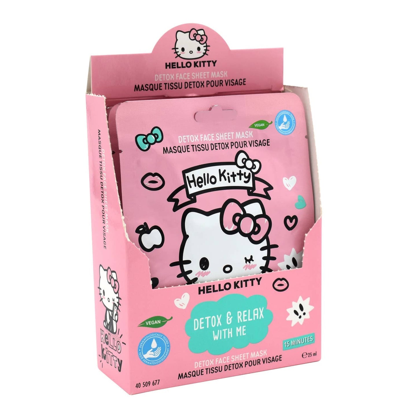 Villem Detox Fabric Mask - Hello Kitty Takecare by polyflame europe