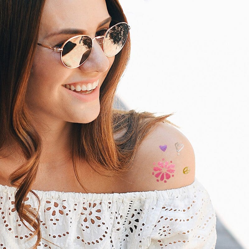 Villem Tätoveeringu sädelevad geelpliiatsid 4 tk TrendHaus