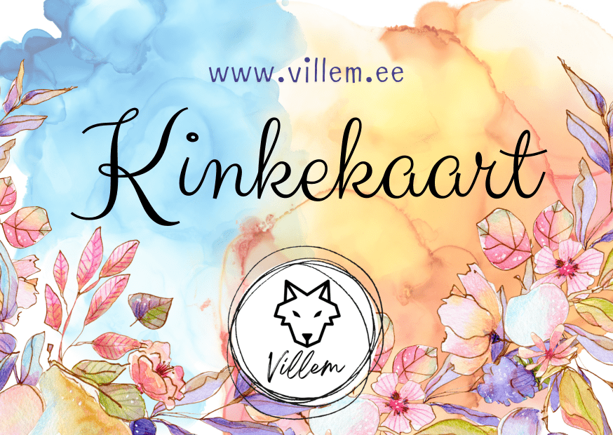 Villem Villem.ee e-kinkekaart Villem.ee
