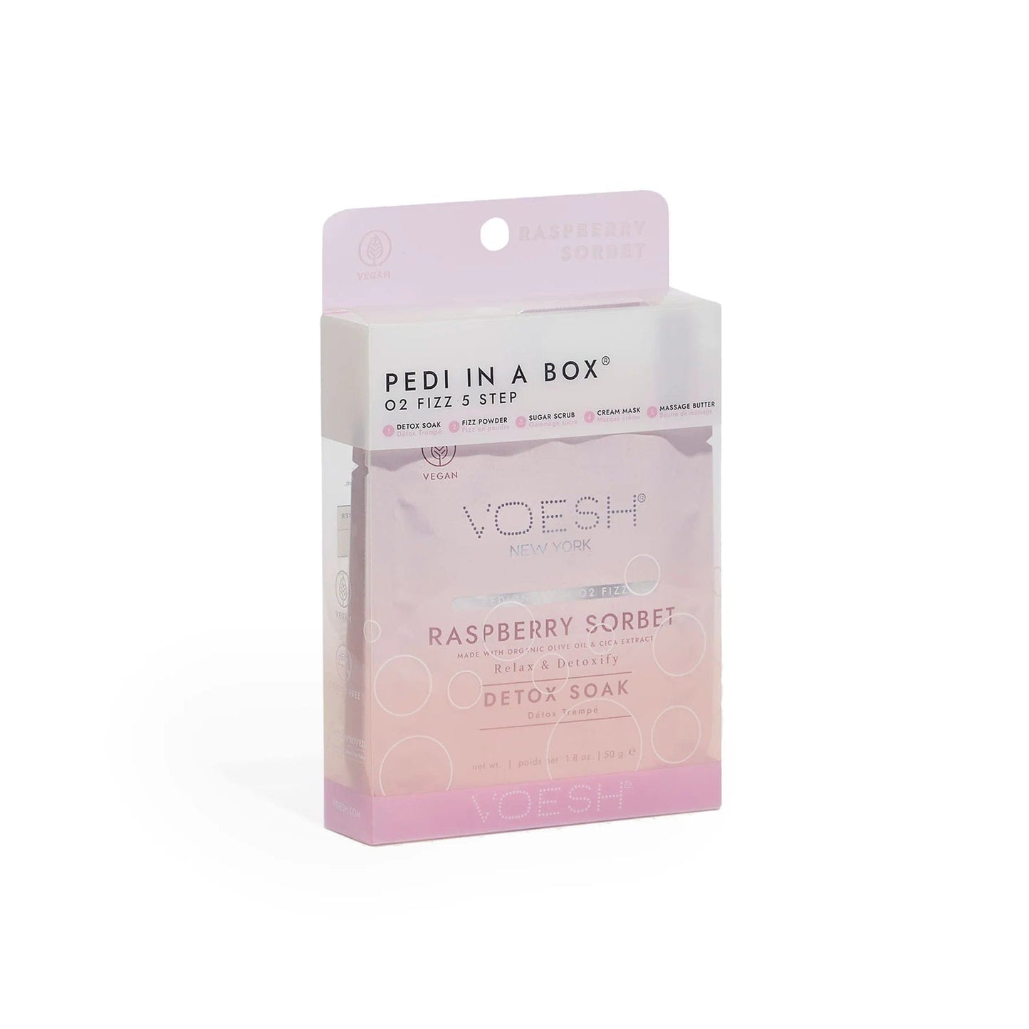 Villem Pedi In a Box – Raspberry Sorbet 5in1 ergastav hoolitsus VOESH