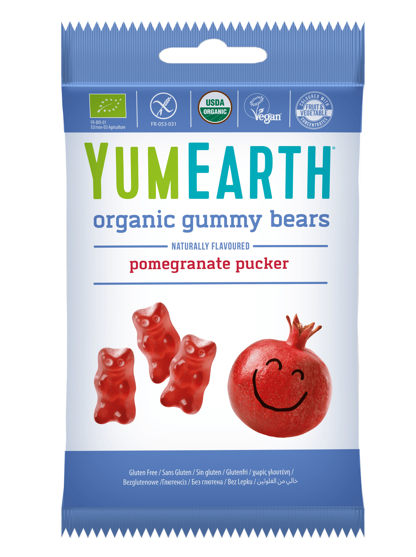 Villem YumEarth mahedad kummikarukesed 50g YumEarth