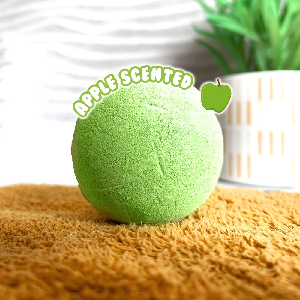 Villem Zimpli 4 Pack Round Baff Bombz Colourful UK Made Bath Bomb Zimpli Kids