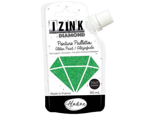 Villem Universaalne glittervärv Aladine Izink Diamond 80ml - Dark Green Aladine